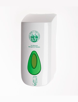 Modular Refillable Soap Dispenser 1L White/Green